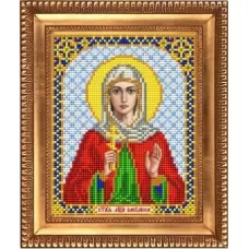 И-5102 Святая Мученица Василисса. Схема для вышивки бисером Благовест