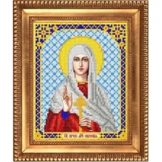 И-5138 Святая Преподобная Мученица Евгения. Схема для вышивки бисером Благовест