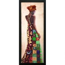 Б-703 Африканская принцесса. Набор для вышивки бисером Чаривна Мить