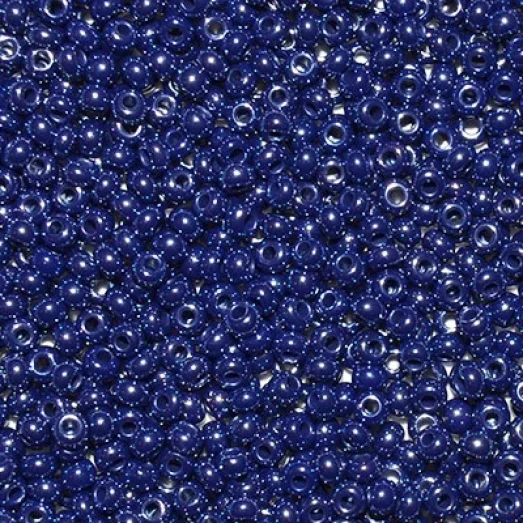 38060 Бисер Preciosa керамика серо-синий жемчужный