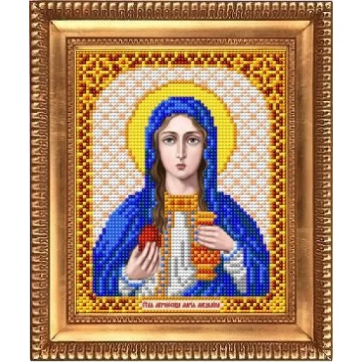 И-5145 Святая Мироносица Мария Магдалина. Схема для вышивки бисером Благовест