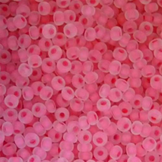 38398м Бисер Preciosa розовый матовый с внутренним розовым прокрасом