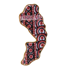 АМК-015 Магнит "Карта Украины" Одесская область. ТМ Абрис Арт