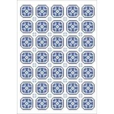 ФВС-029 Квадрат. Водорастворимый флизелин. ТМ Княгиня Ольга