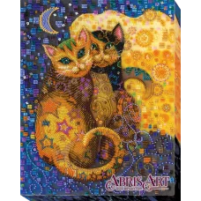 АВ-510 Кошачий поцелуй. Набор для вышивки бисером. Абрис Арт