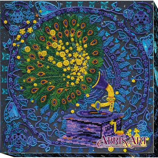 АВ-523 Волшебный граммофон. Набор для вышивки бисером. Абрис Арт