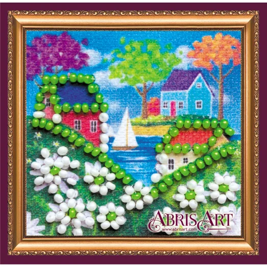 АММ-055 Лето пришло. Набор для вышивки бисером Абрис Арт
