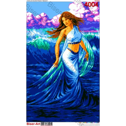 ВА-4004 (А1) Море. Схема для вышивки бисером БисерАрт