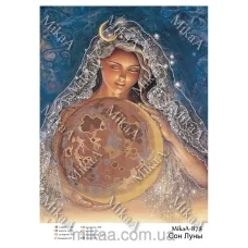 МИКА-0878 (А3) Сон Луны. Схема для вышивки бисером
