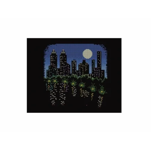 10-393 (30*40) Ночь. Схема для вышивки бисером. Бисерок