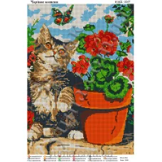 ЮМА-3247 Волшебный котик. Схема для вышивки бисером 
