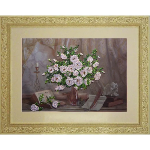 40510 Я Вам пишу... Набор для вышивки бисером Краса и творчество