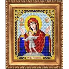 И-5083 Пресвятая Богородица Теребинская. Схема для вышивки бисером Благовест