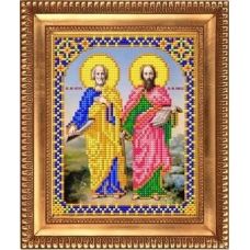 И-5085 Святые Апостолы Петр и Павел. Схема для вышивки бисером Благовест