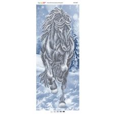 ПМ-4087 Снежный конь. Схема для вышивки бисером ТМ Сяйво
