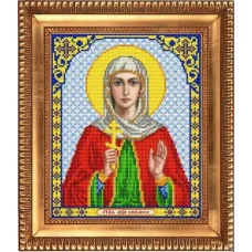 И-4102 Святая Мученица Василисса. Схема для вышивки бисером Благовест