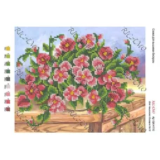 А4Н_326 БК-4116 Букет. Схема для вышивки бисером ТМ Virena 