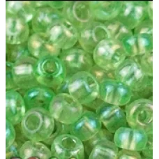 41161 Бисер Preciosa светло-зеленый радужный