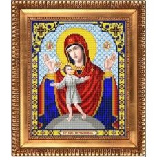 И-4083 Пресвятая Богородица Теребинская. Схема для вышивки бисером Благовест