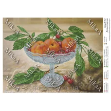 МИКА-0964 (А3) Аромат персика. Схема для вышивки бисером