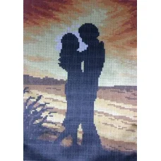 СКМ-037 Влюбленные. Схема для вышивки бисером. Княгиня Ольга