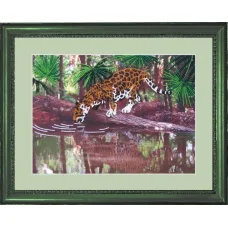 БФ-551 Леопард. Набор для вышивки бисером Батерфляй