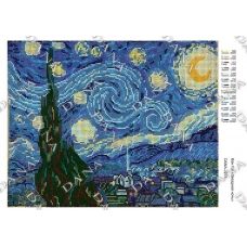 ДАНА-3278 Звездная ночь Ван Гог. Схема для вышивки бисером
