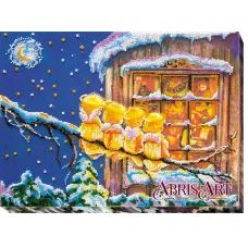 АВ-527 Милые ангелочки. Набор для вышивки бисером. Абрис Арт