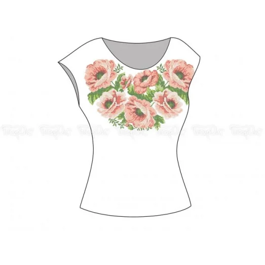 ББР-07 Заготовка для блузы без для вышивки. Бисерок