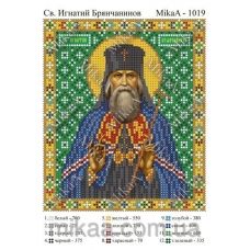 МИКА-1019 (А5) Святой Игнатий Брянчанинов. Схема для вышивки бисером
