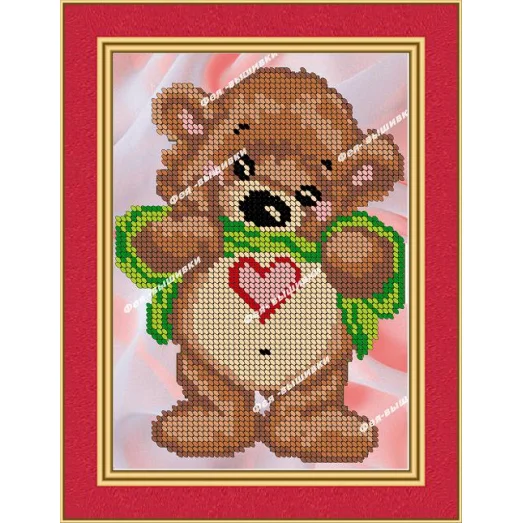 КД-043 Мишутка. Схема для вышивки бисером. ТМ Фея Вышивки 