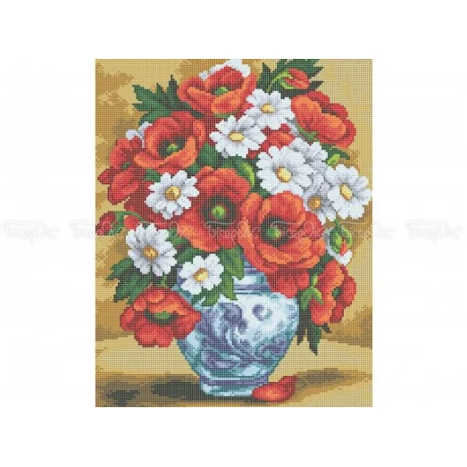 ЧВ-5307 Полевые цветы. Схема для вышивки бисером. Бисерок