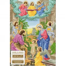 СРА (набор) Святая семья (с ангелами). Набор для вышивки бисером. БС Солес