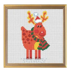 ВМ-0043 Олень. Набор для вышивания картины мулине. ТМ ВДВ