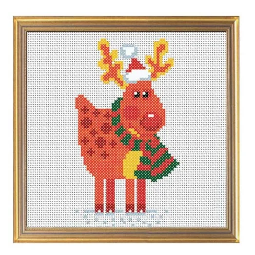 ВМ-0043 Олень. Набор для вышивания картины мулине. ТМ ВДВ