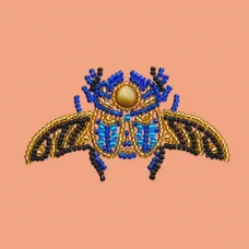 М-44418 Скарабей. Набор для вышивки бисером ТМ Miniart Crafts