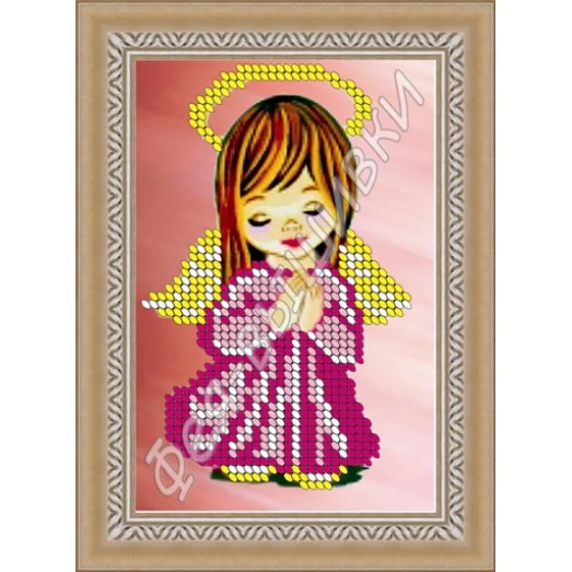 НД-044 Девочка ангел. Схема для вышивки бисером. ТМ Фея Вышивки