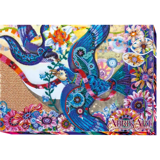 АВ-447 С добрыми вестями. Набор для вышивки бисером. Абрис Арт