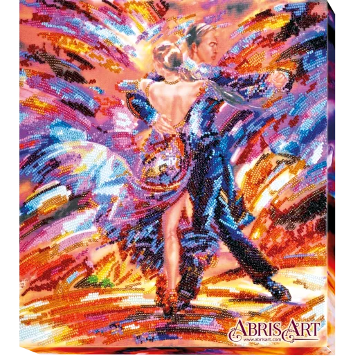 АВ-450 В ритме танго. Набор для вышивки бисером. Абрис Арт