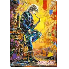 АВ-451 Саксофонист. Набор для вышивки бисером. Абрис Арт