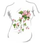ФЖ-032 Женская футболка под вышивку. ТМ КО