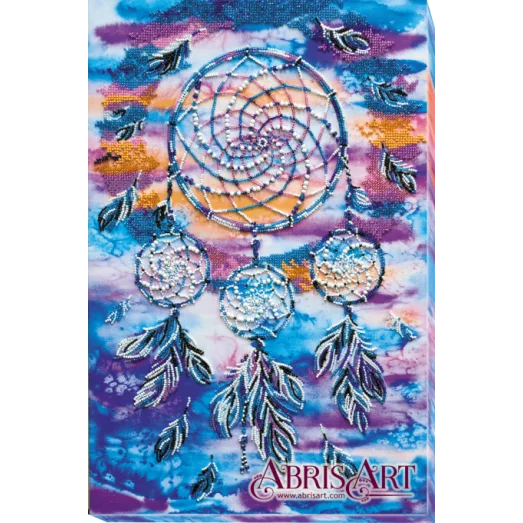 АВ-584 Амулет ловец снов. Набор для вышивки бисером. Абрис Арт