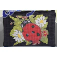 КПК-045 (кожзам,цвет) Кошелек пошитый под вышивку. ТМ Красуня