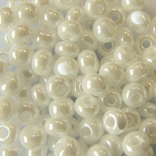 47101 Бисер Preciosa жемчуг кремовый светло-розовый