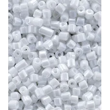 46102 Рубка Preciosa белая, непрозрачная блестящая