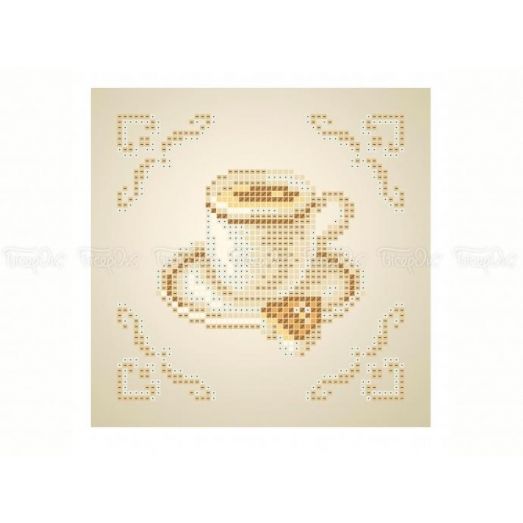 ЧВ-1436 Чашечка кофе. Схема для для вышивки бисером Бисерок