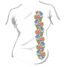 ФЖ-040 Женская футболка под вышивку. ТМ КО