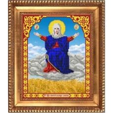 И-4028 Пресвятая Богородица Спорительница хлебов. Схема для вышивки бисером Благовест