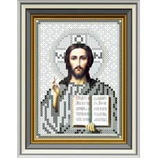 МК-005 Господь Вседержитель (серебро). Схема для вышивки бисером ТМ КО