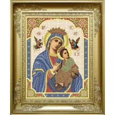 КРВ-51 Богородица Неустанной Помощи. Схема для вышивки бисером ТМ Княгиня Ольга